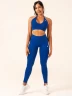 Топ Ryderwear Lift Rib Seamless Halter Sports Bra - Cobalt Blue