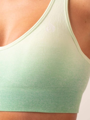 Топ Ryderwear Ombre Seamless Sports Bra - Lime Ombre