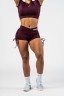 Шорти Nebbia Lace-Up Sculpting Shorts OWN YOUR POWER Dark Red 429
