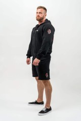Кофта Nebbia Long Zip Up Hoodie BEYOND ORDINARY Black 707