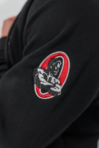 Кофта Nebbia Long Zip Up Hoodie BEYOND ORDINARY Black 707