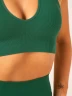 Топ Ryderwear Lift Rib Seamless Halter Sports Bra - Emerald