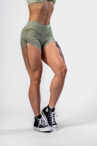 Шорты Nebbia Lace-Up Sculpting Shorts OWN YOUR POWER Light Green 429