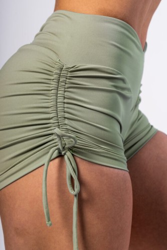 Шорты Nebbia Lace-Up Sculpting Shorts OWN YOUR POWER Light Green 429